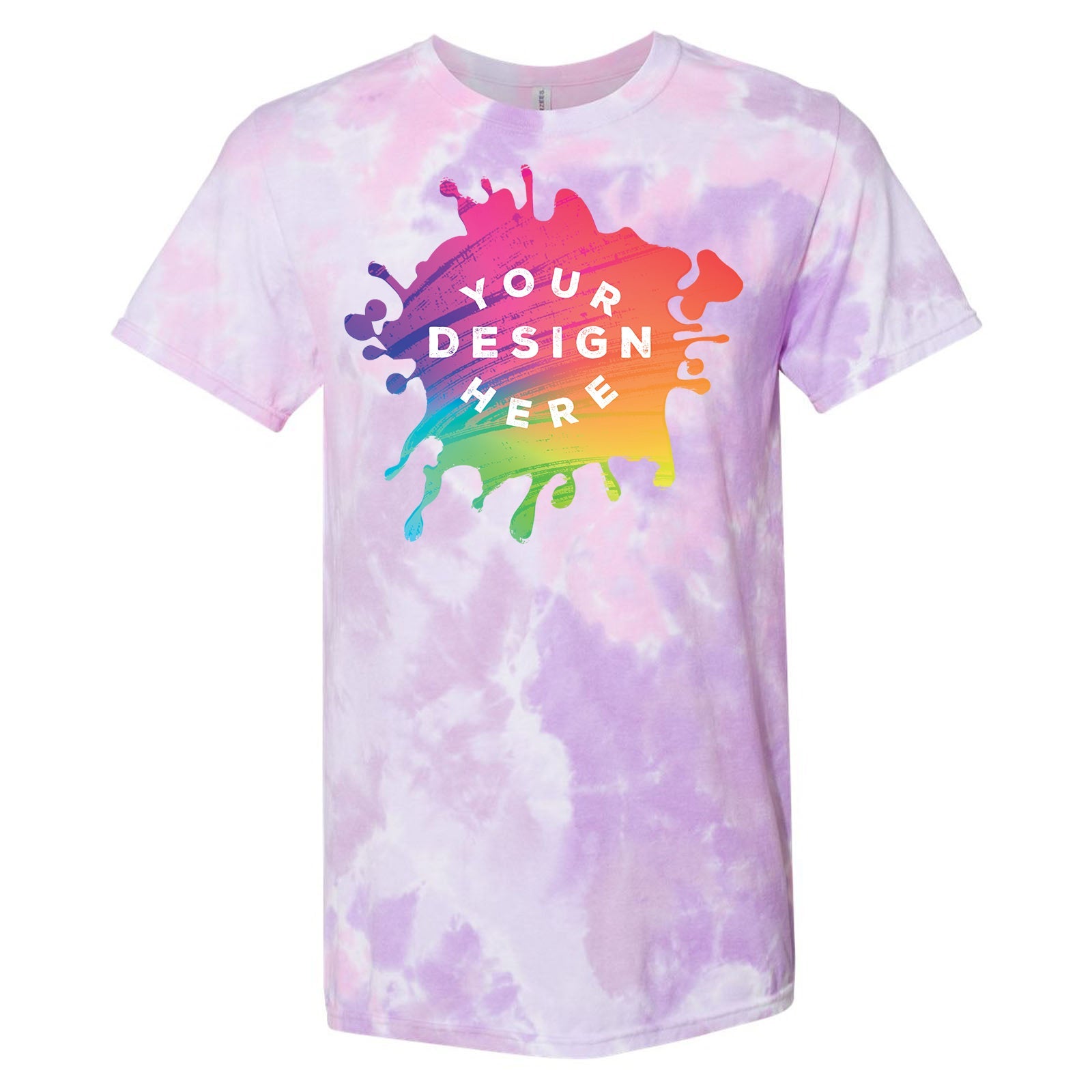 Dyenomite Dream Cotton/Polyester Blend Unisex Tie-Dye T-Shirt - Mato & Hash