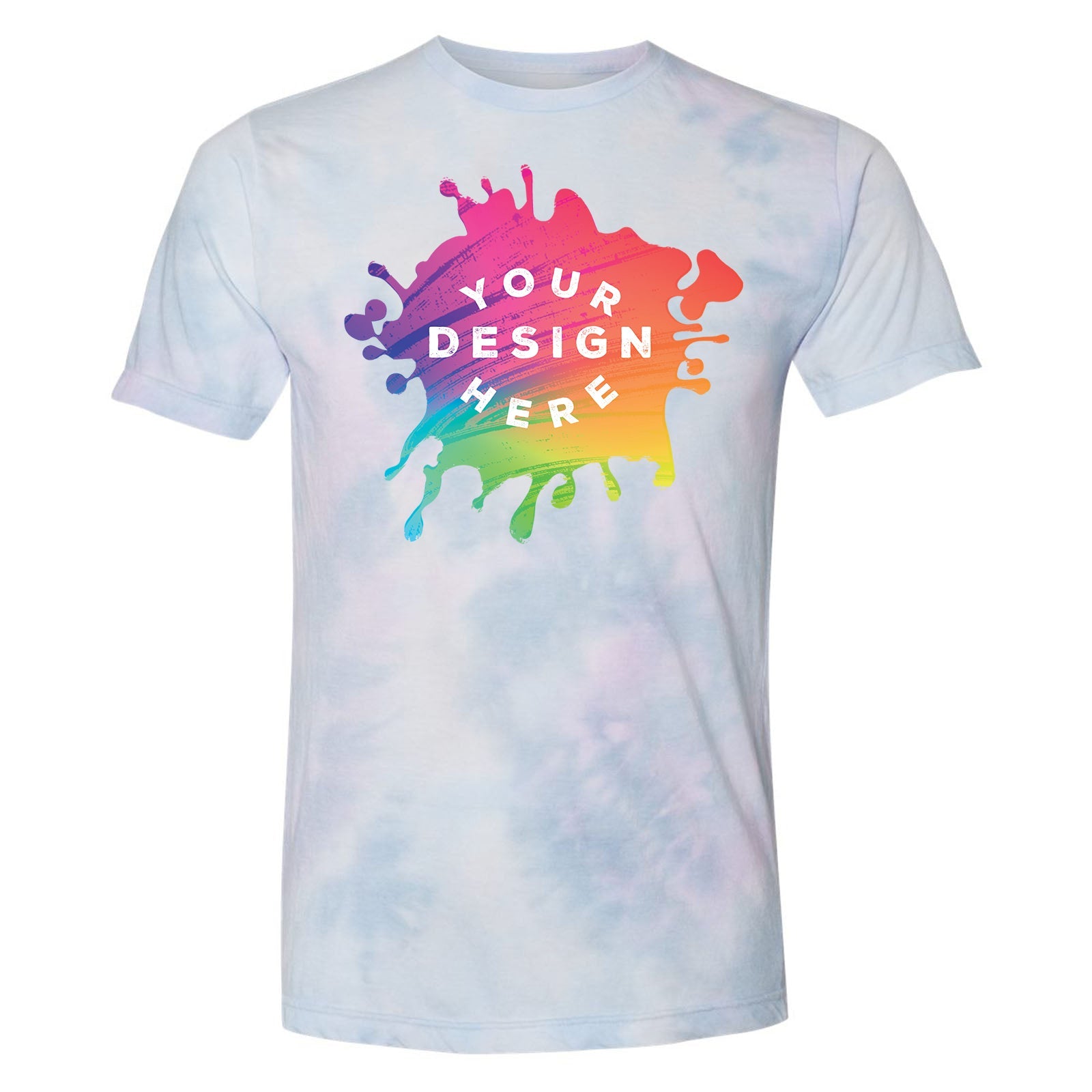 Dyenomite Dream Cotton/Polyester Blend Unisex Tie-Dye T-Shirt - Mato & Hash