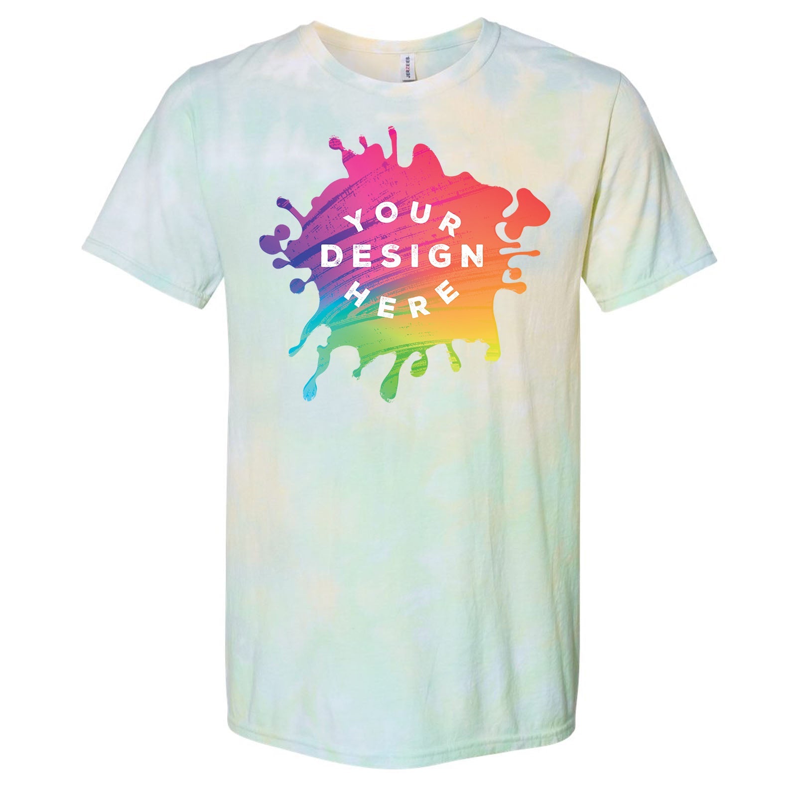 Dyenomite Dream Cotton/Polyester Blend Unisex Tie-Dye T-Shirt - Mato & Hash