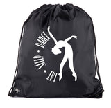 Eat - Sleep - Dance + Cambré Polyester Drawstring Bag