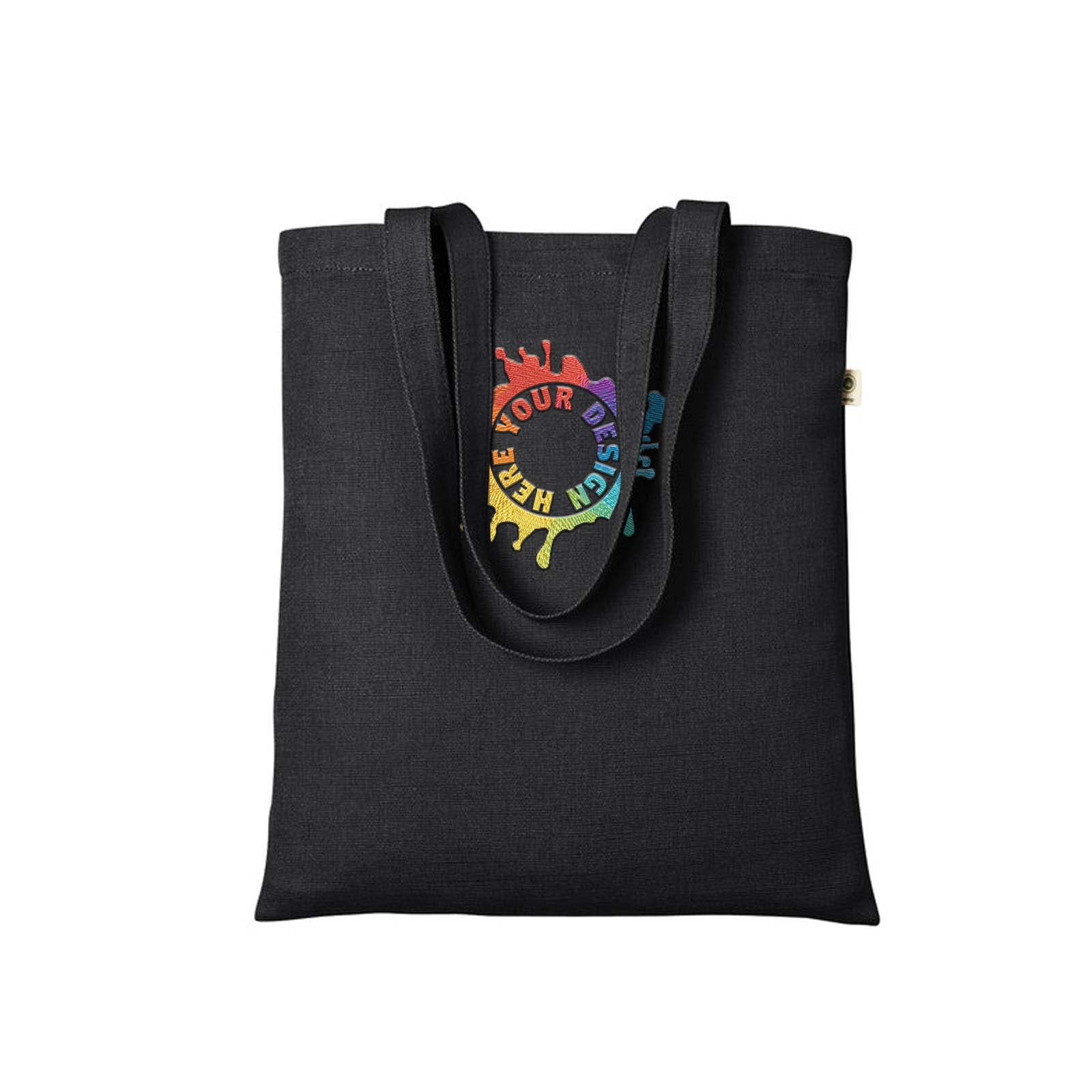 Econscious Hemp Simplicity Tote Embroidery - Mato & Hash