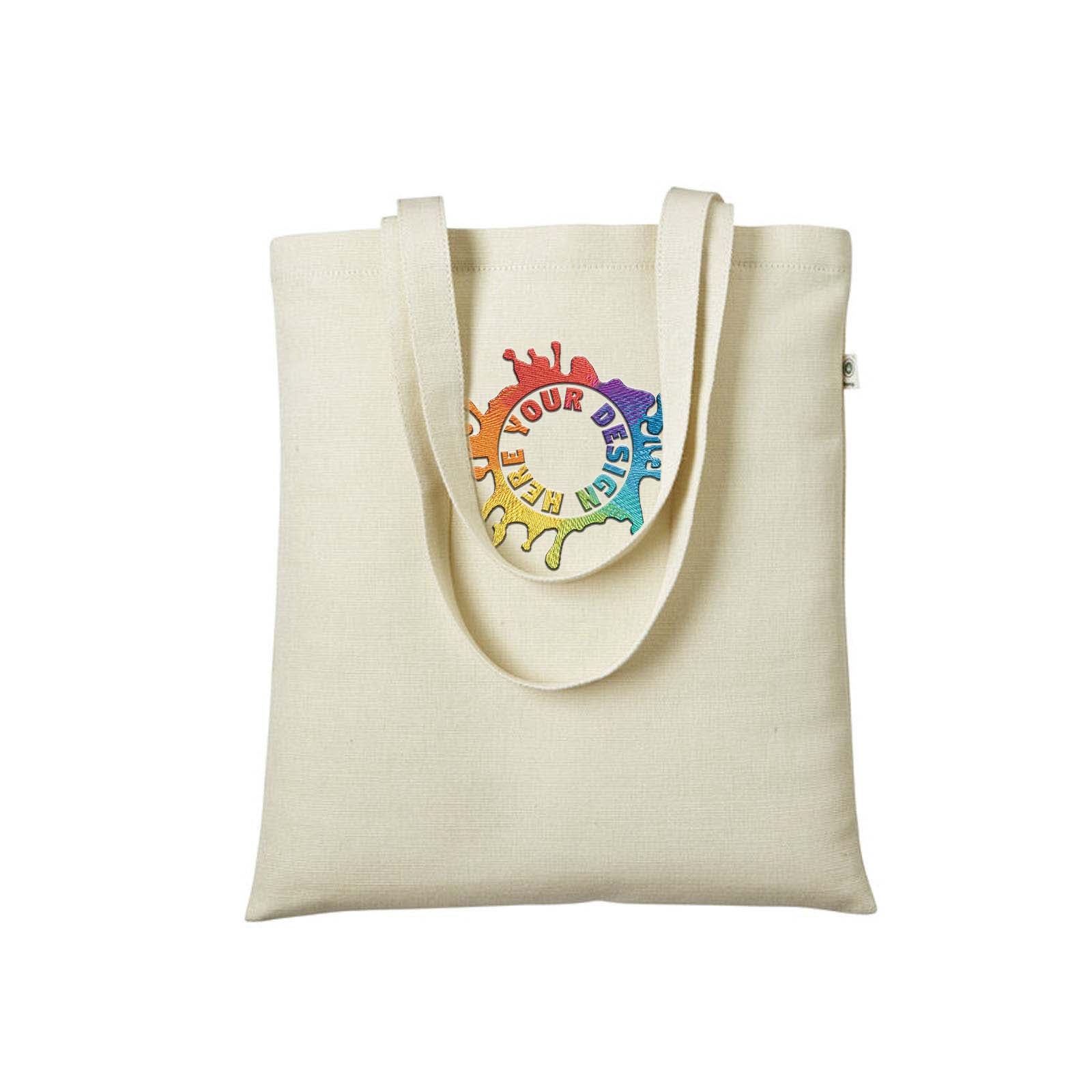 Econscious Hemp Simplicity Tote Embroidery - Mato & Hash