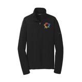 Eddie Bauer® 1/2-Zip Microfleece Jacket Embroidery