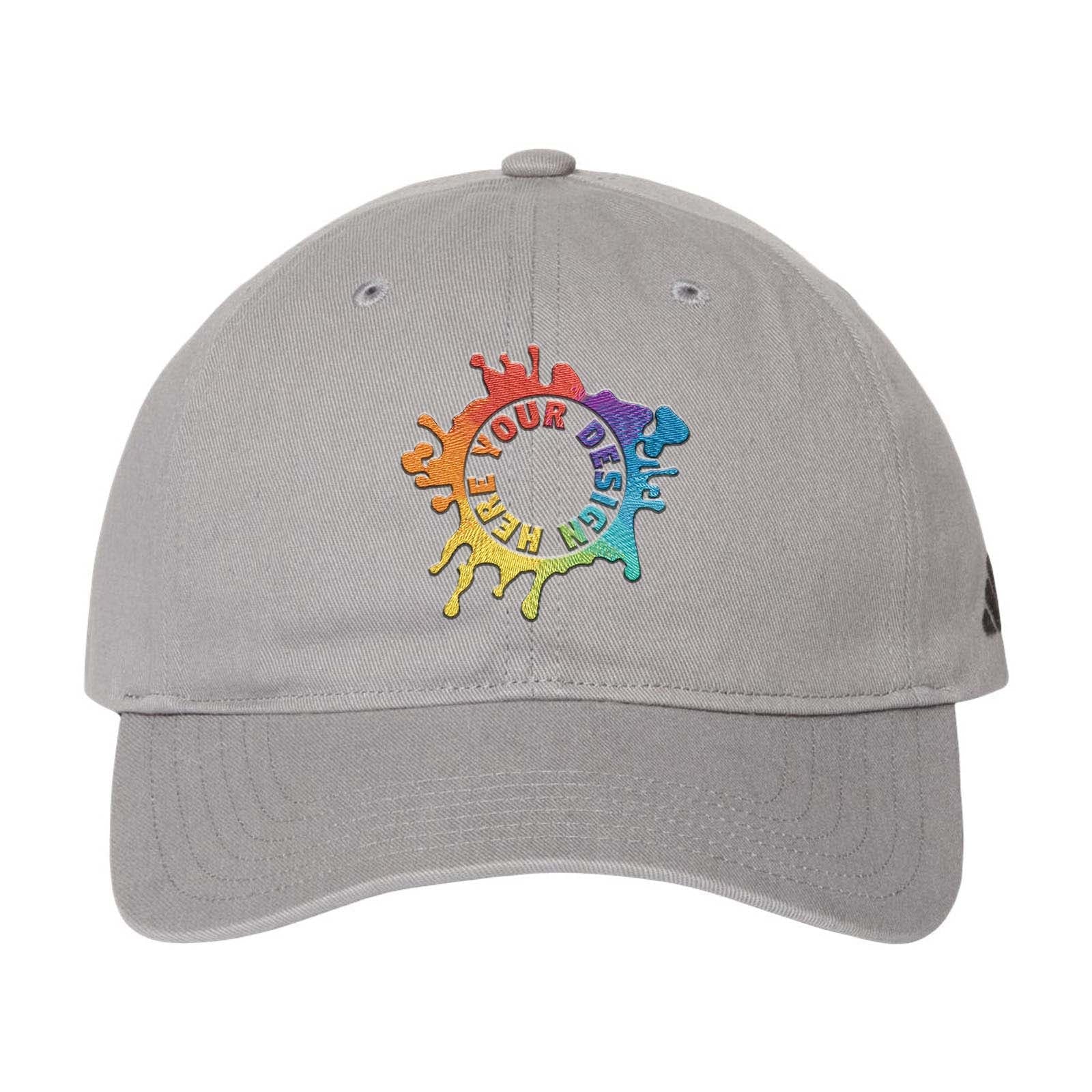 Embroidered Adidas Sustainable Organic Relaxed Cap - Mato & Hash