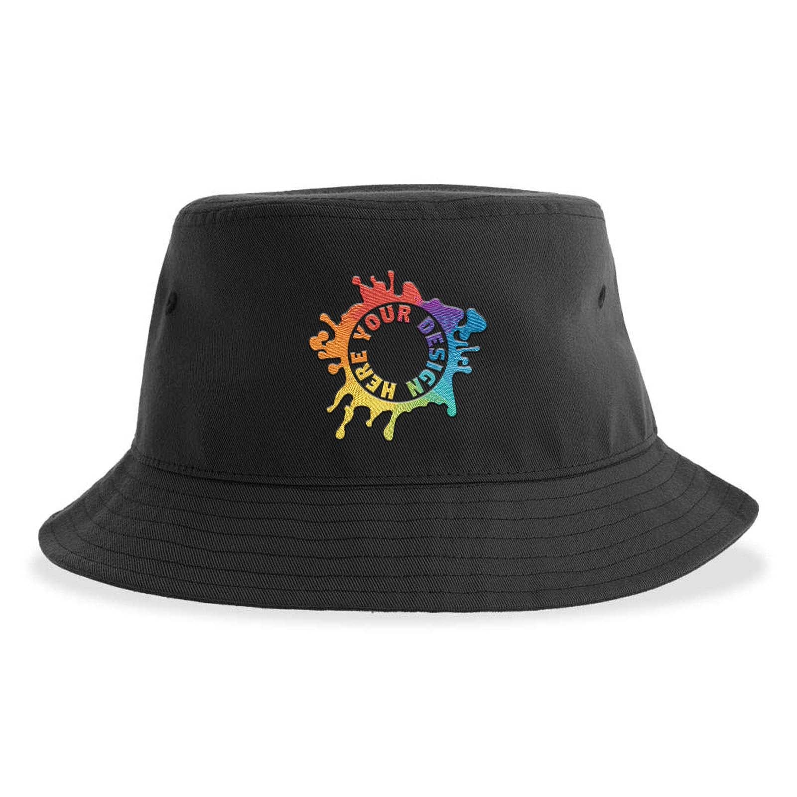 Embroidered Atlantis Headwear Sustainable Bucket Hat - Mato & Hash