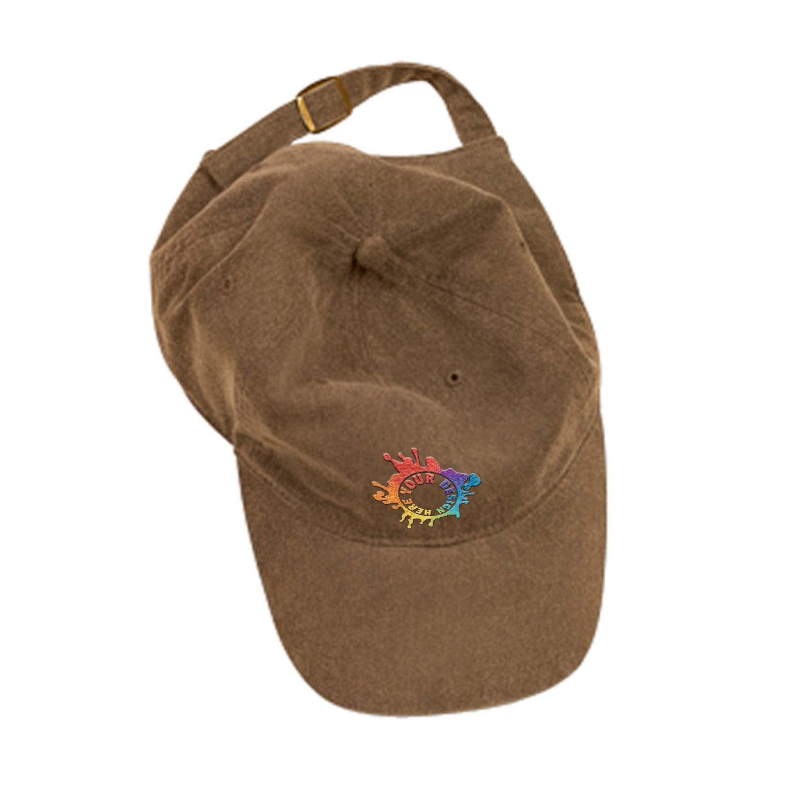 Embroidered Authentic Pigment Pigment-Dyed Baseball Cap - Mato & Hash
