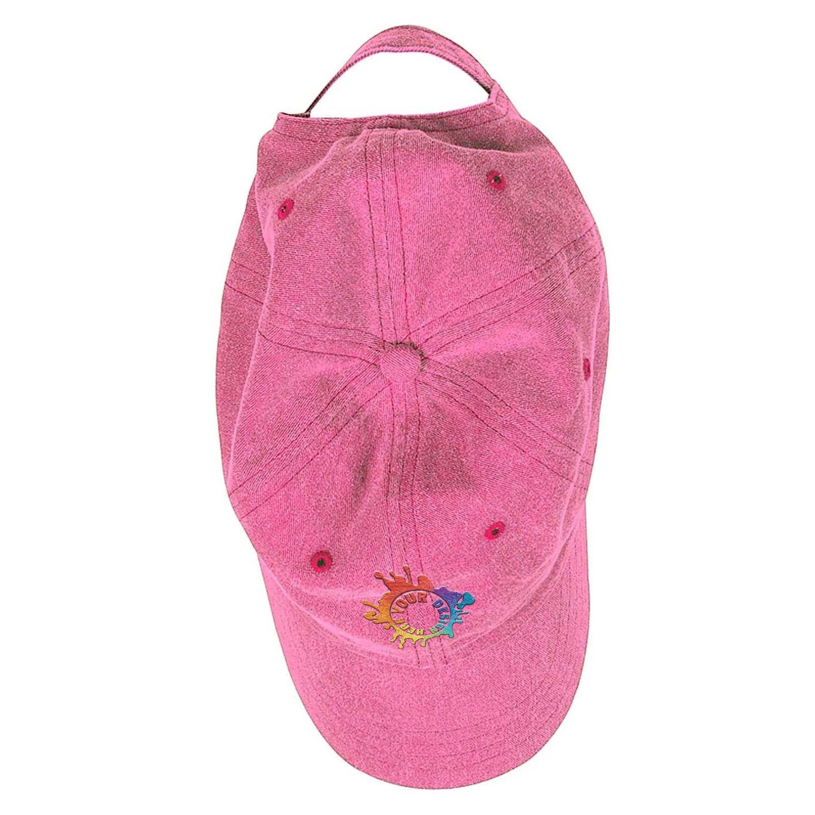Embroidered Authentic Pigment Pigment-Dyed Baseball Cap - Mato & Hash