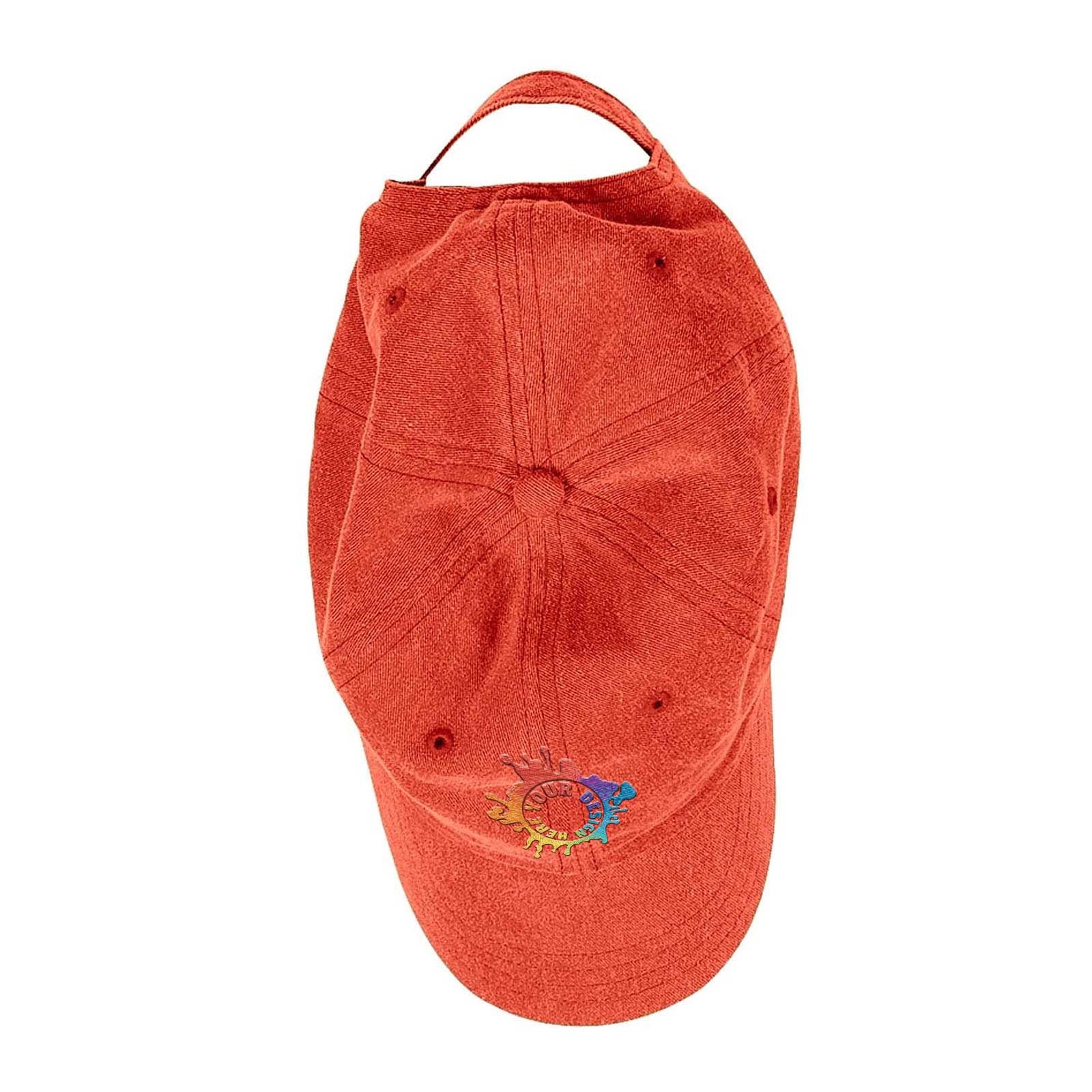 Embroidered Authentic Pigment Pigment-Dyed Baseball Cap - Mato & Hash