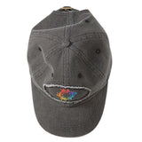 Embroidered Authentic Pigment Pigment-Dyed Raw-Edge Patch Baseball Cap - Mato & Hash