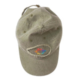 Embroidered Authentic Pigment Pigment-Dyed Raw-Edge Patch Baseball Cap - Mato & Hash