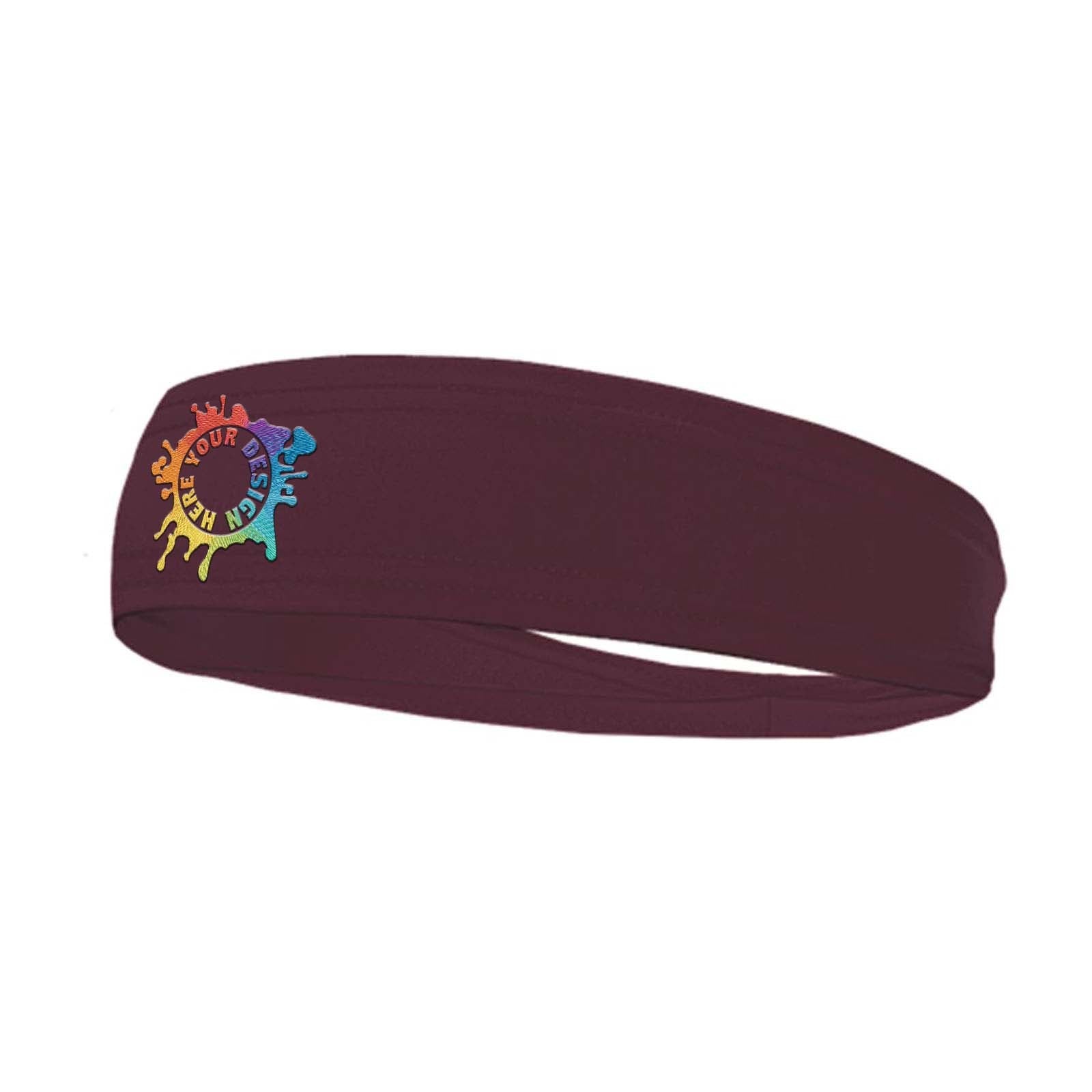 Embroidered Badger Headband - Mato & Hash
