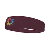 Embroidered Badger Headband - Mato & Hash