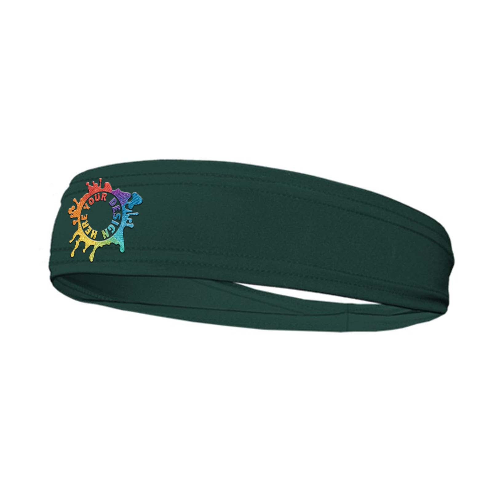 Embroidered Badger Headband - Mato & Hash