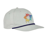Embroidered Big Accessories 5-Panel Golf Cap - Mato & Hash