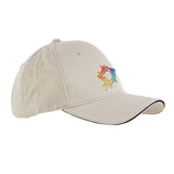 Embroidered Big Accessories 6-Panel Twill Sandwich Baseball Cap - Mato & Hash