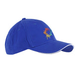 Embroidered Big Accessories 6-Panel Twill Sandwich Baseball Cap - Mato & Hash