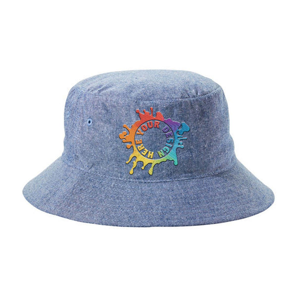 Embroidered Big Accessories Crusher Bucket Hat