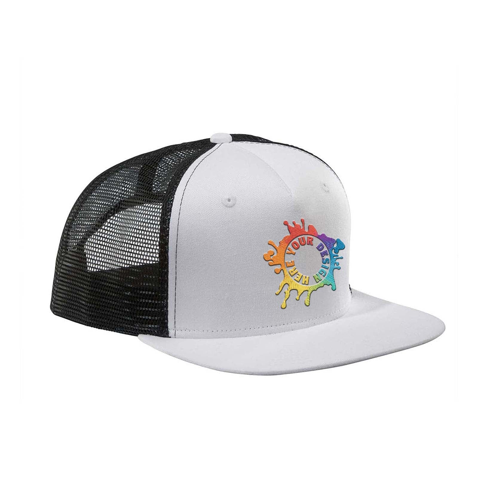Embroidered Big Accessories Surfer Trucker Cap - Mato & Hash