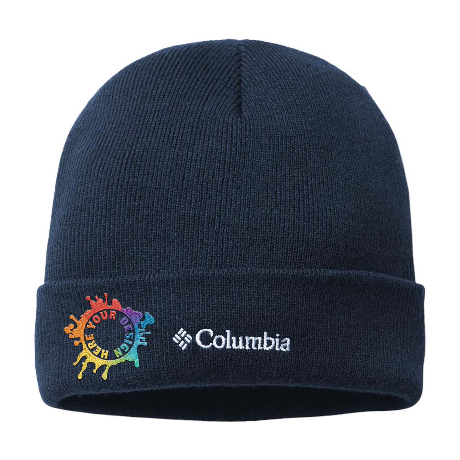 Embroidered Columbia City Trek™ Heavyweight Beanie - Mato & Hash