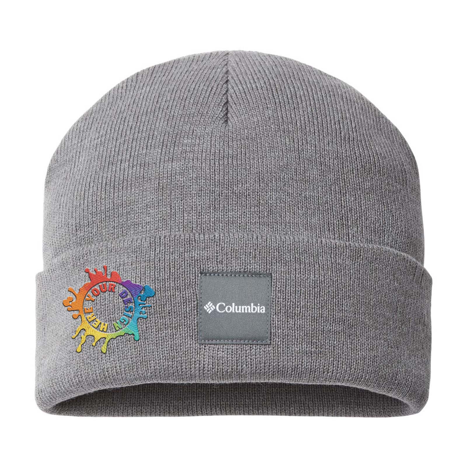 Embroidered Columbia City Trek™ Heavyweight Beanie - Mato & Hash