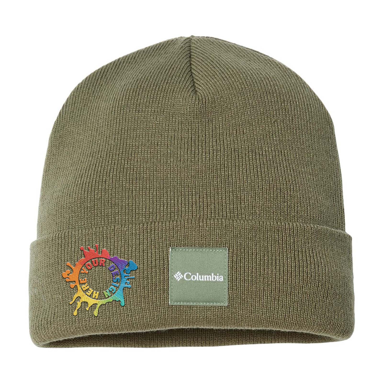 Embroidered Columbia City Trek™ Heavyweight Beanie - Mato & Hash