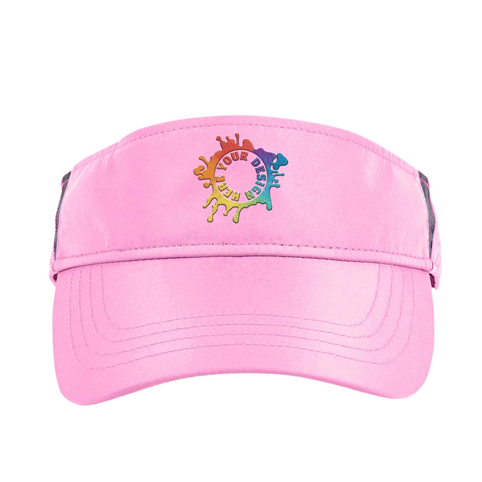 Embroidered CORE365 Adult Drive Performance Visor - Mato & Hash