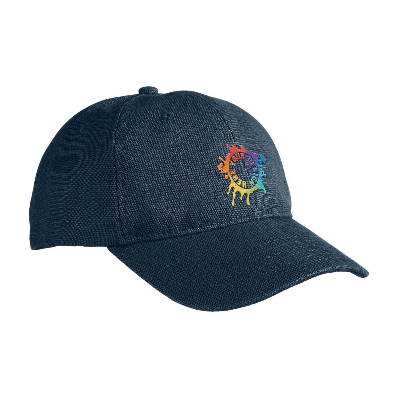 Embroidered econscious Washed Hemp Blend Baseball Cap - Mato & Hash
