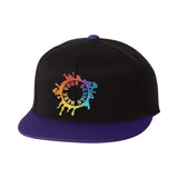 Embroidered Flexfit 210® Flat Bill Cap