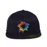 Embroidered Flexfit 210® Flat Bill Cap - Mato & Hash