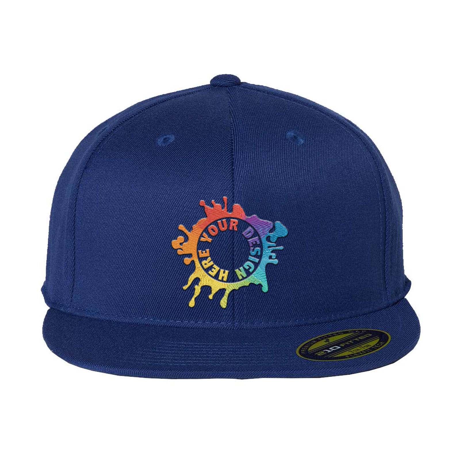 Embroidered Flexfit 210® Flat Bill Cap - Mato & Hash