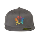 Embroidered Flexfit 210® Flat Bill Cap - Mato & Hash