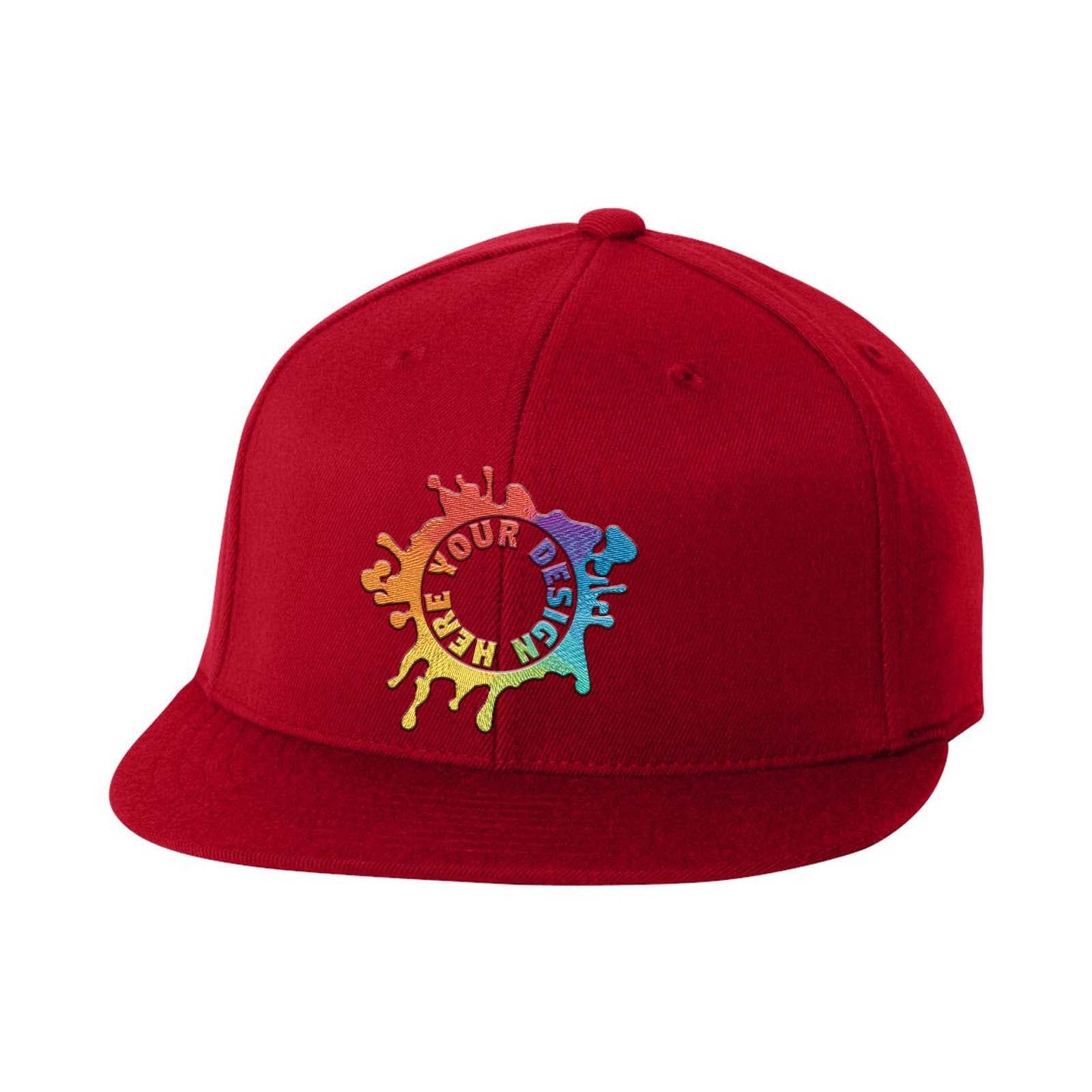 Embroidered Flexfit 210® Flat Bill Cap - Mato & Hash