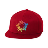 Embroidered Flexfit 210® Flat Bill Cap - Mato & Hash