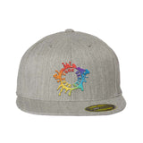 Embroidered Flexfit 210® Flat Bill Cap - Mato & Hash