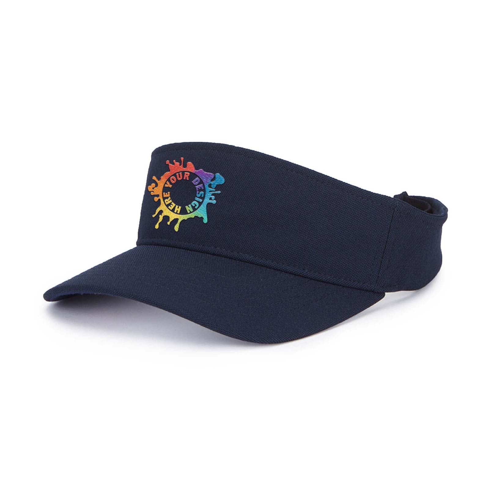 Embroidered Flexfit Adult Cool & Dry Visor - Mato & Hash