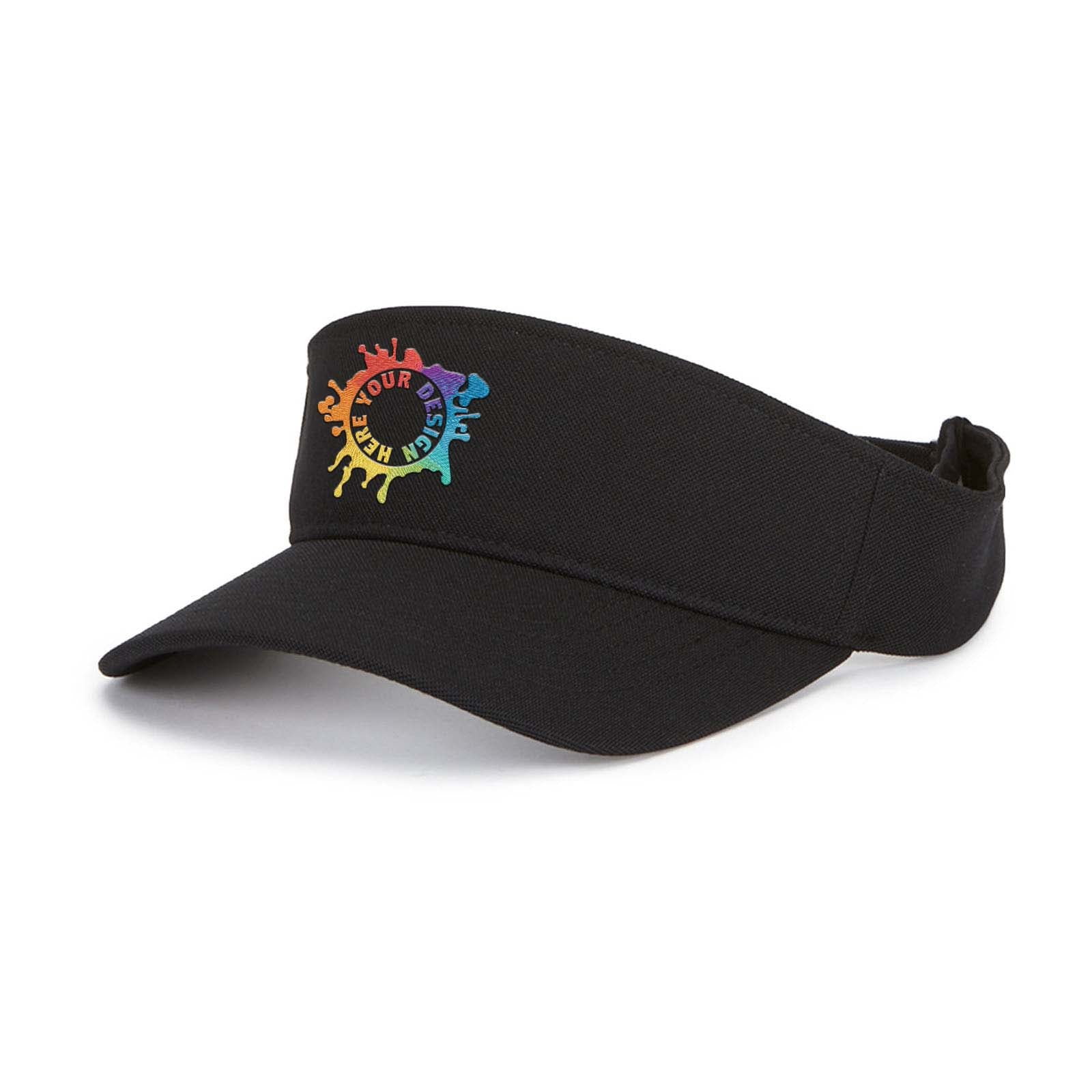 Embroidered Flexfit Adult Cool & Dry Visor - Mato & Hash