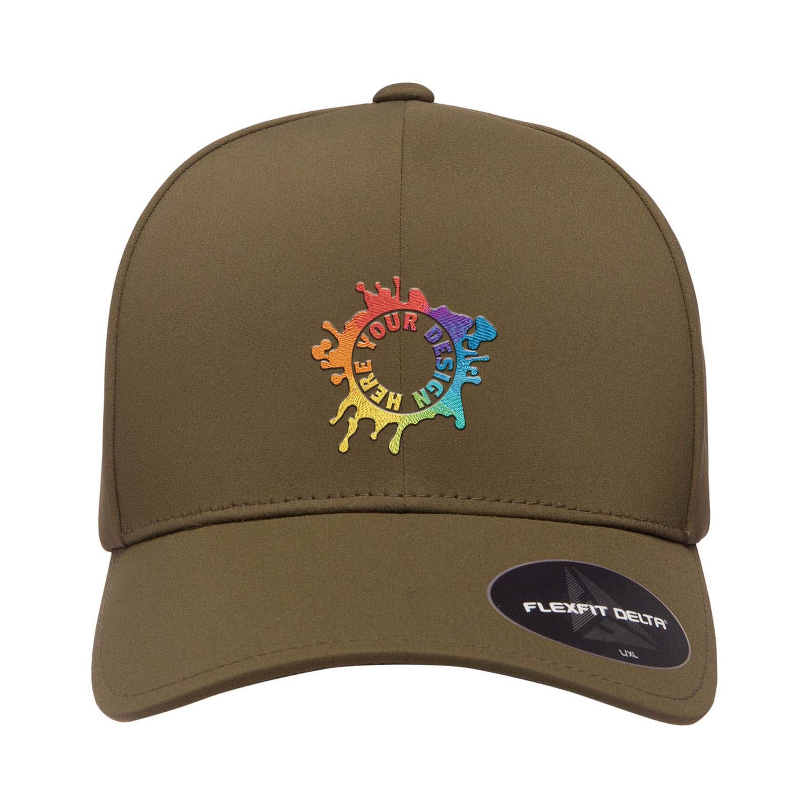 Embroidered Flexfit Adult Delta X-Cap - Mato & Hash