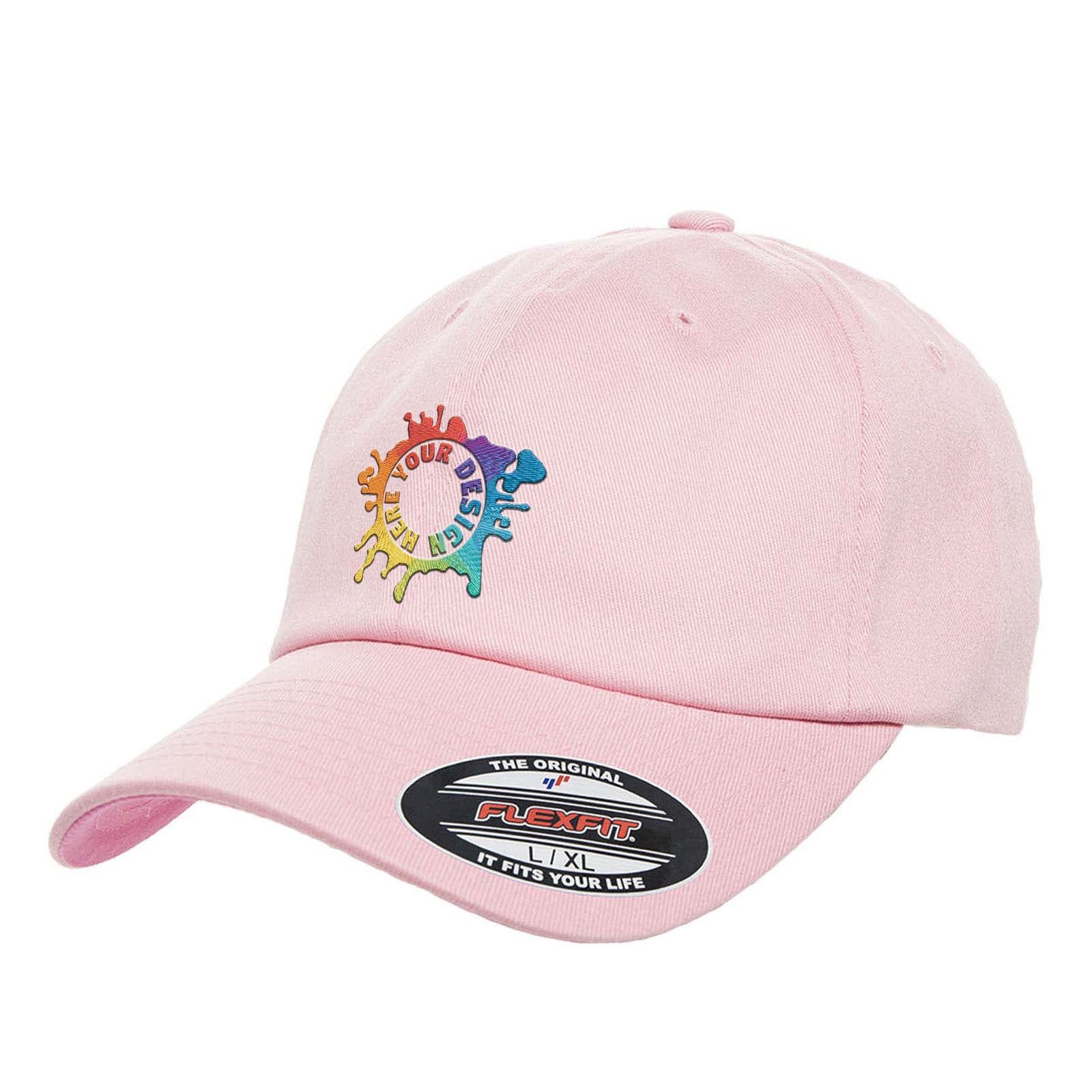 Embroidered Flexfit Cotton Twill Dad Cap - Mato & Hash