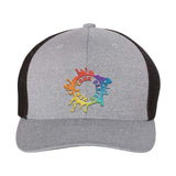 Embroidered Flexfit Mélange Trucker Cap - Mato & Hash