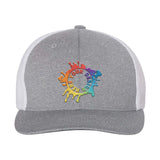 Embroidered Flexfit Mélange Trucker Cap - Mato & Hash