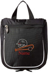 Embroidered Hanging Toiletry Bag – Custom Dopp Kit/Shaving Kit - Baseball - Mato & Hash