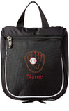 Embroidered Hanging Toiletry Bag – Custom Dopp Kit/Shaving Kit - Baseball - Mato & Hash