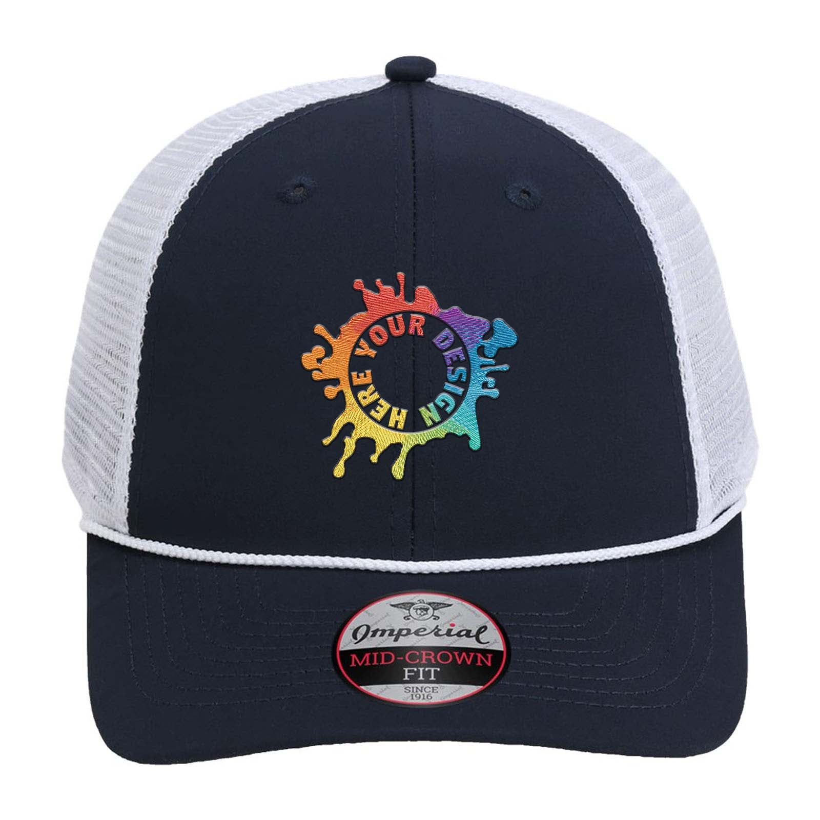 Embroidered Imperial The Night Owl Performance Rope Cap - Mato & Hash