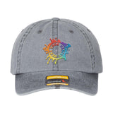 Embroidered Kastlfel Rooney Pigment Dyed Dad Hat - Mato & Hash
