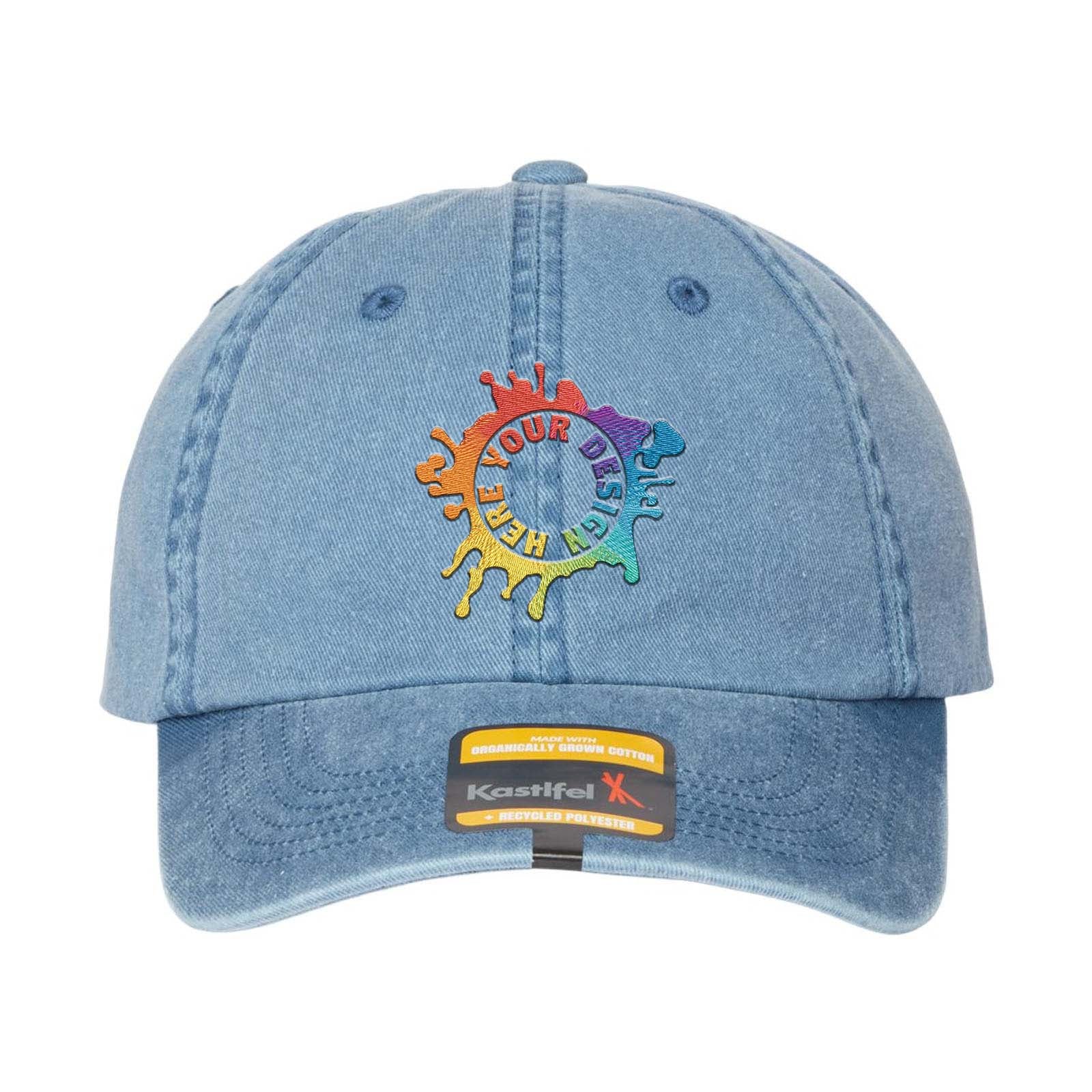 Embroidered Kastlfel Rooney Pigment Dyed Dad Hat - Mato & Hash