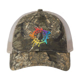 Embroidered Kati Licensed Camo Mesh Back Cap - Mato & Hash