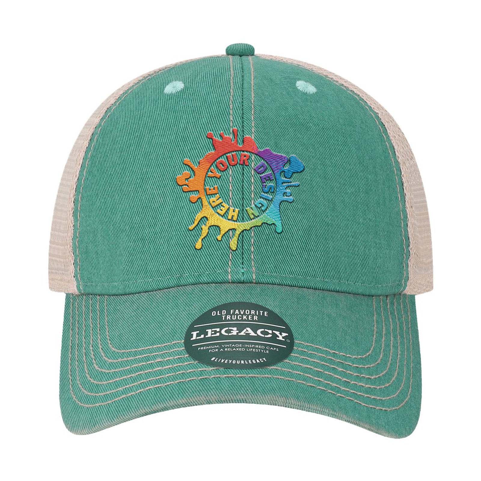 Embroidered LEGACY Youth Old Favorite Trucker Cap - Mato & Hash