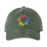 Embroidered Mega Cap Pigment-Dyed Twill Cap - Mato & Hash