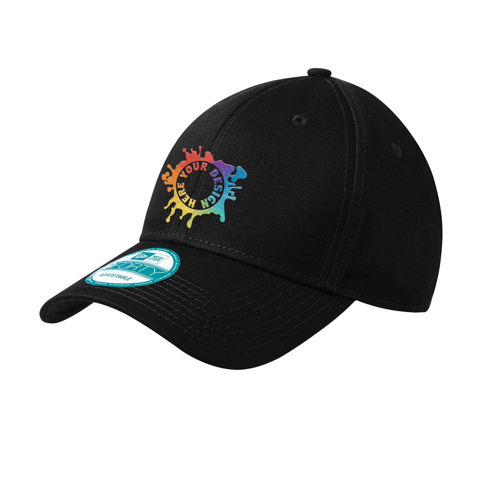 Embroidered New Era® Adjustable Structured Cap - Mato & Hash
