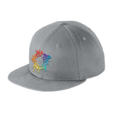 Embroidered New Era® Flat Bill Snapback Cap - Mato & Hash
